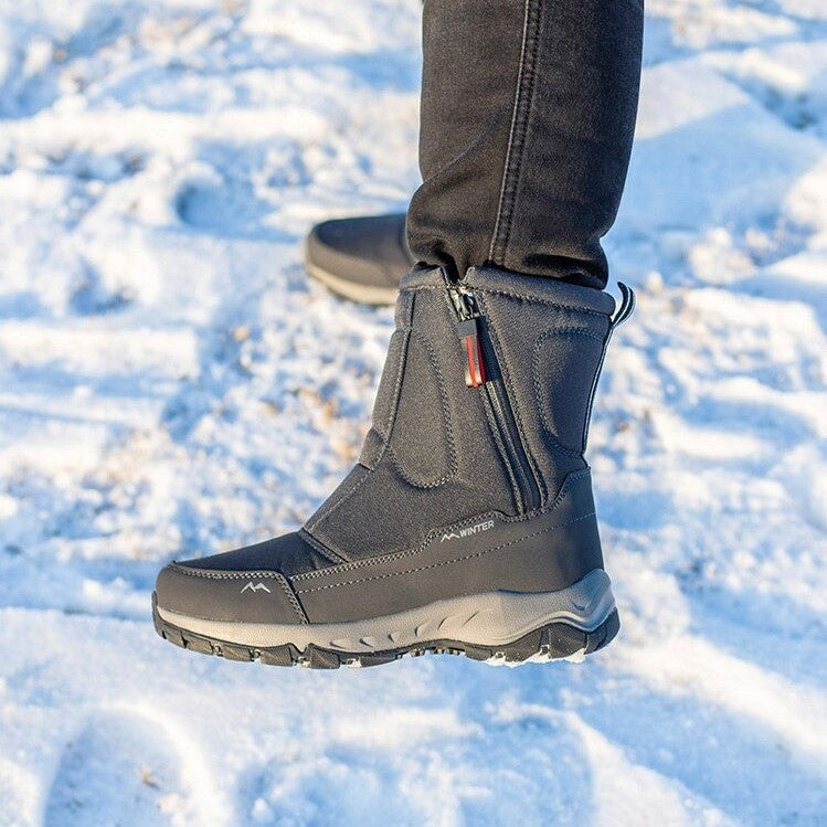 Heidi-Mode - Die besten modischen Mesh Mid-Calf Schneestiefel