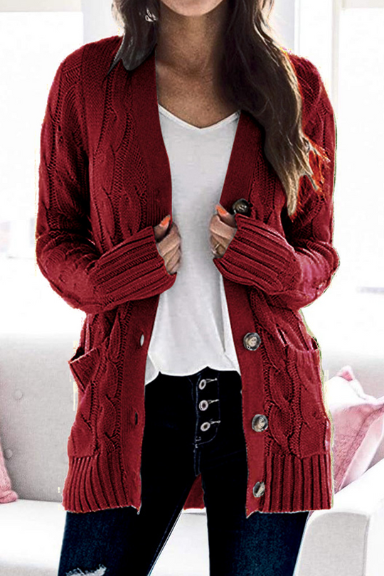 Schicker und entspannter Winter-Cardigan