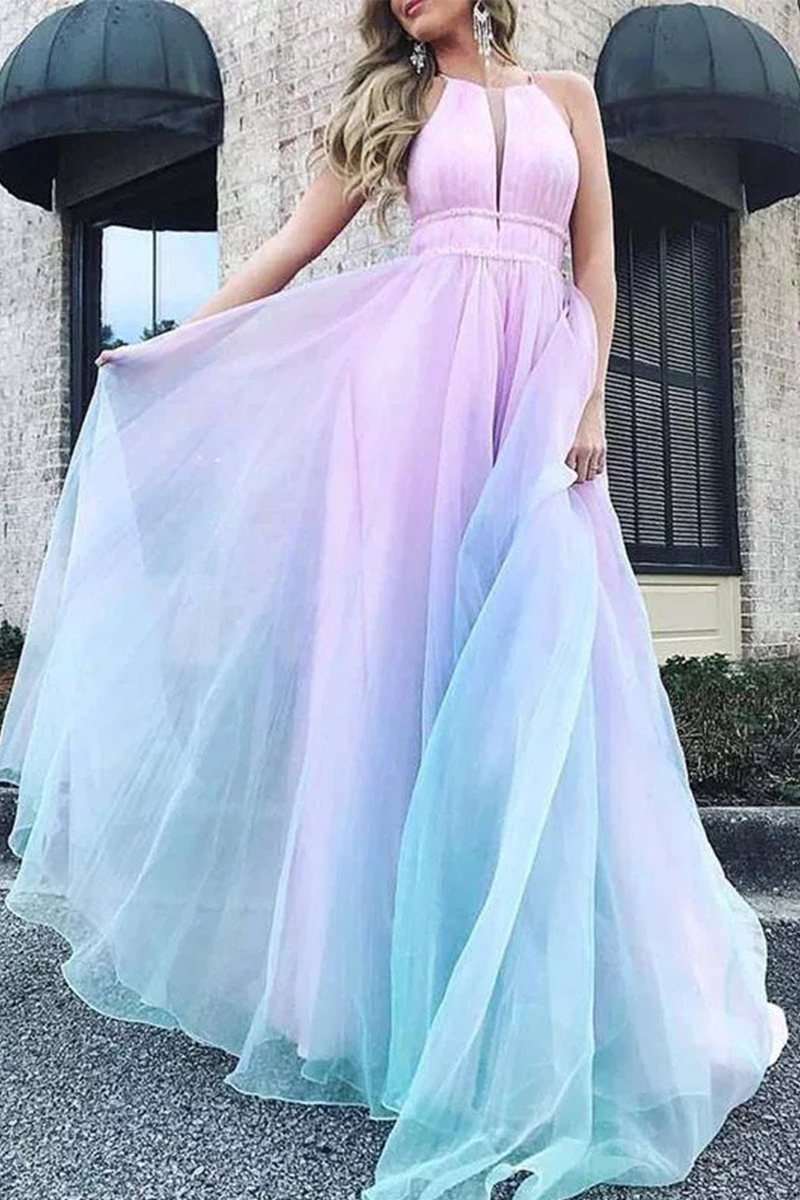 Heidi-Mode | Lässiges Patchwork Netz Halter Netz Kleid Kleider