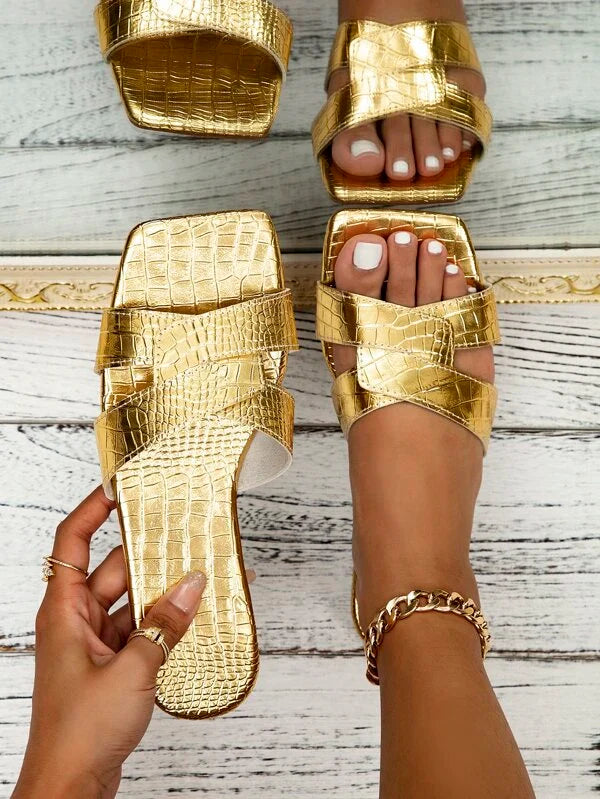 Heidi-Mode | Trendige Flip Flop Sandalen mit Weichem Fußbett