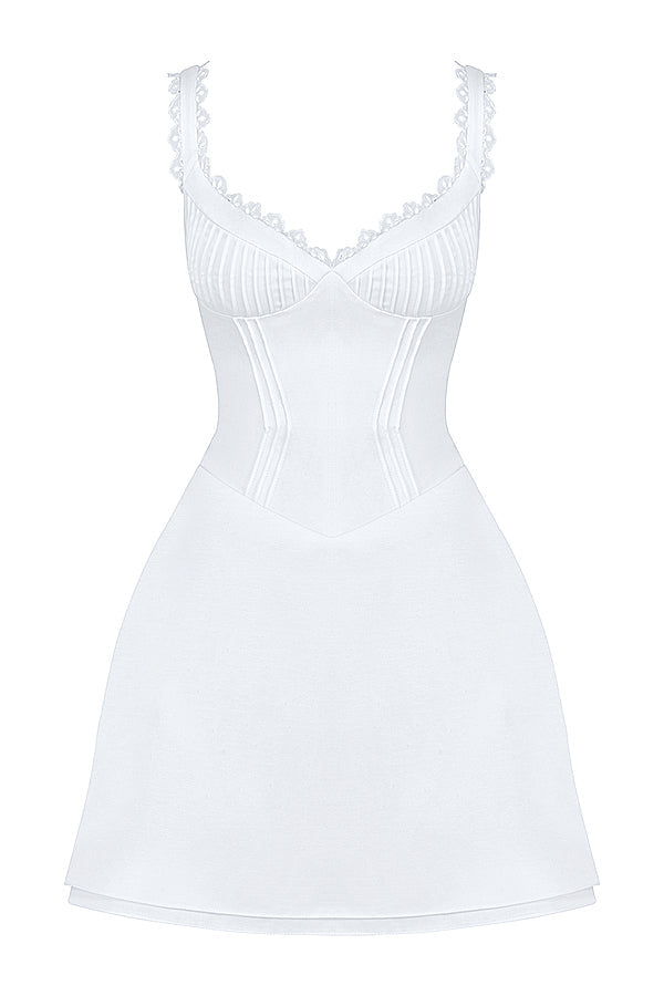 Heidi-Mode | Pin Tuck Minikleid