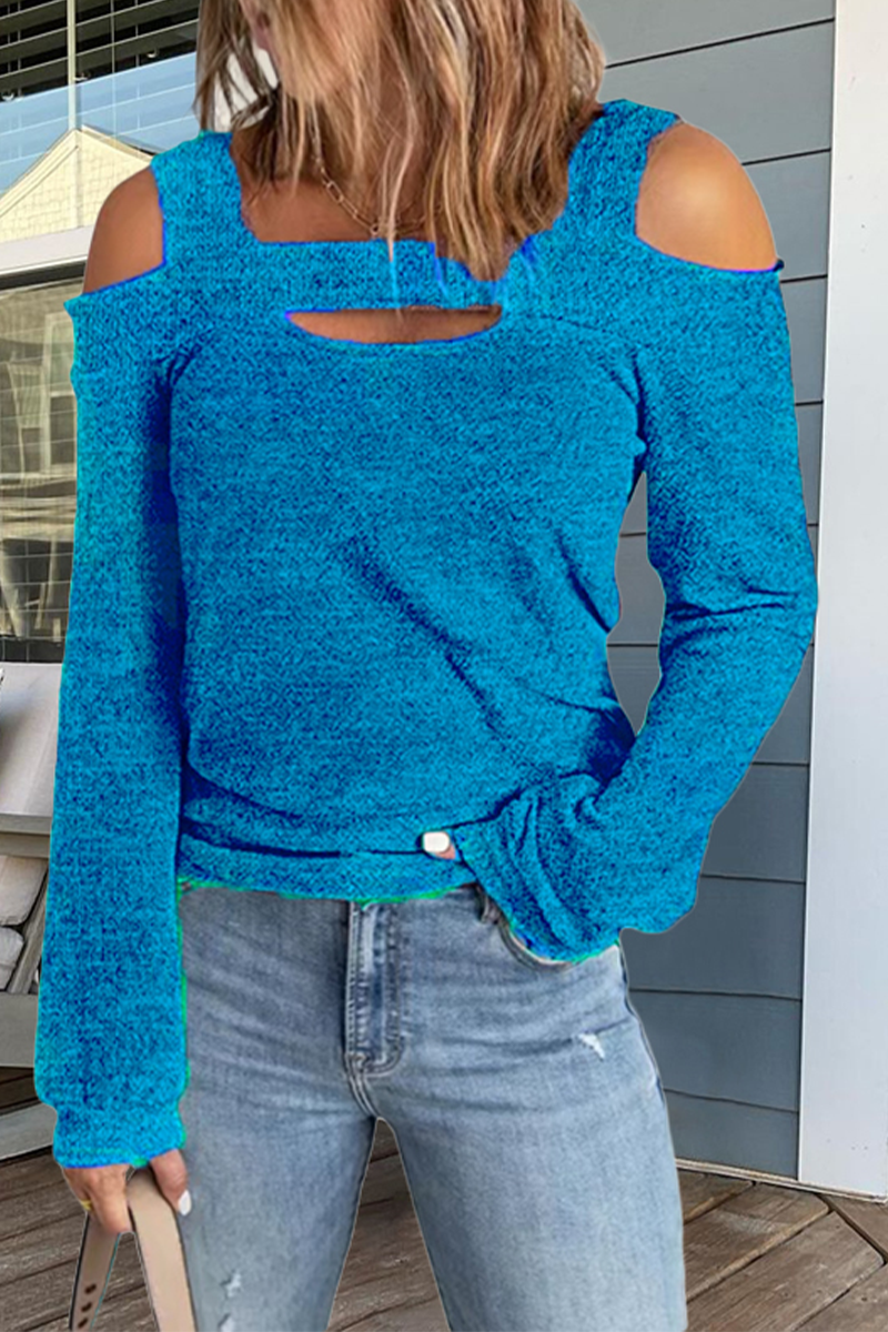 Heidi-Mode | Seriously Obsessed Cold Shoulder Top