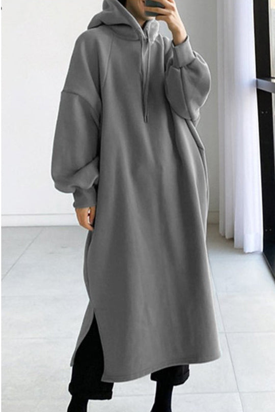 Heidi-Mode | Mode Casual Einfarbig Einfarbigen Kapuzenkragen Hoodies - 4 Farben