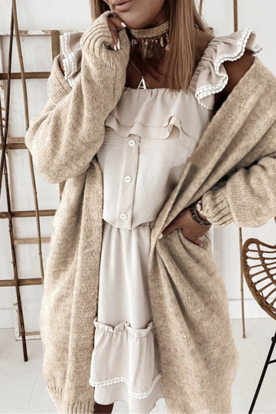 Heidi-Mode | Offene Front Strickjacke