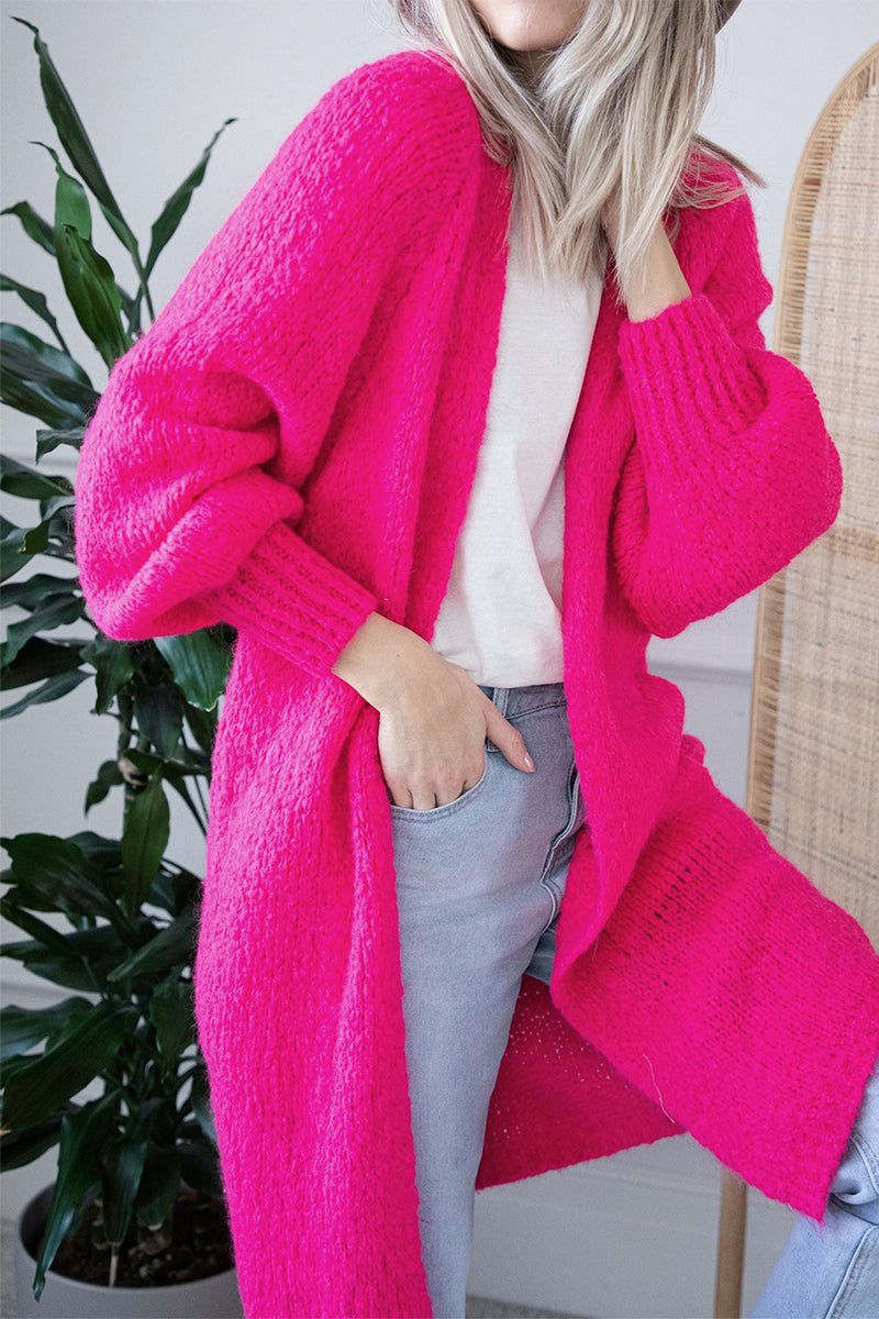 Heidi-Mode | Offene Front Strickjacke