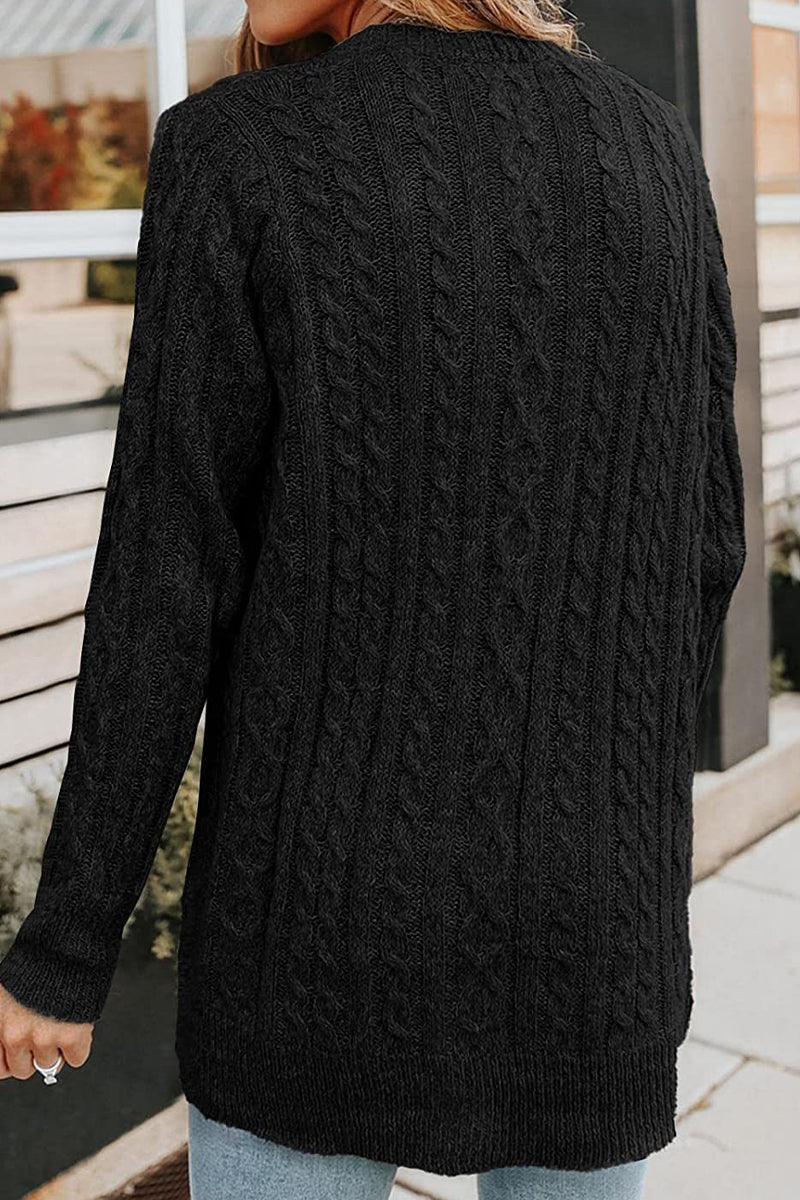 Lässige und bequeme Strickjacke