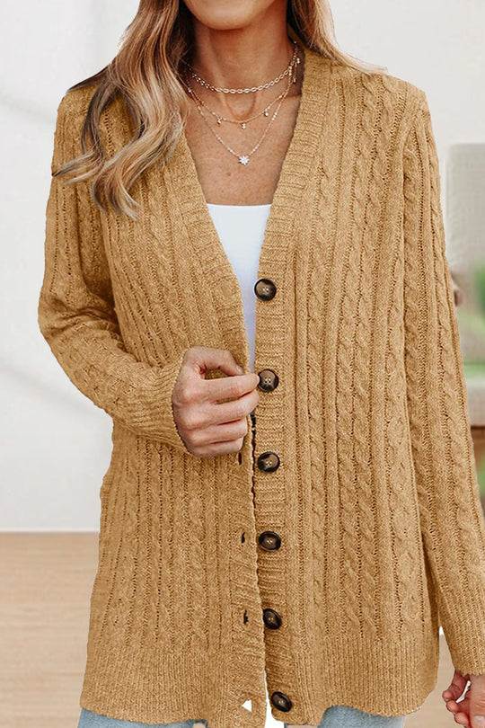 Lässige und bequeme Strickjacke