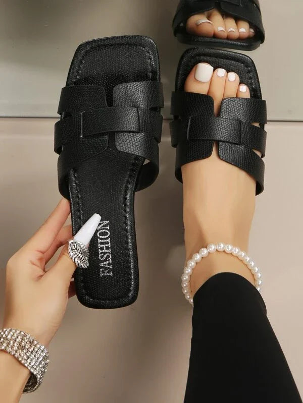 Heidi-Mode | Luxuriöse Damensandalen mit Weichem Fußbett