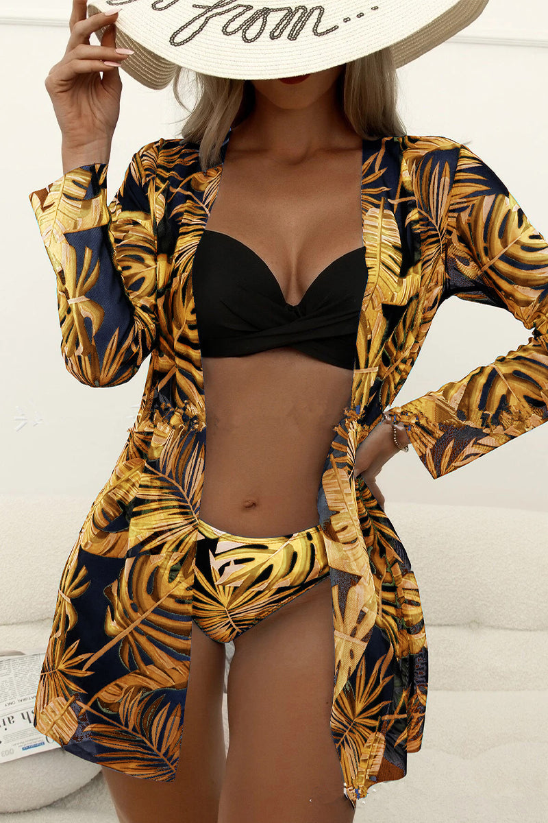 Heidi-Mode | Sexi Urlaub Druck Patchwork 3 Teile Set