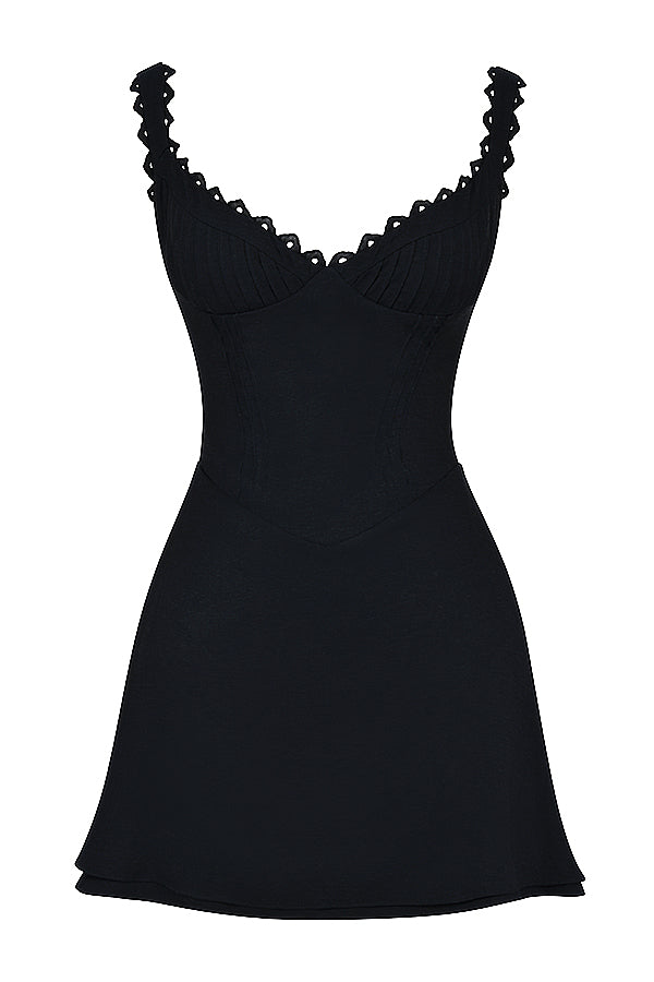 Heidi-Mode | Pin Tuck Minikleid