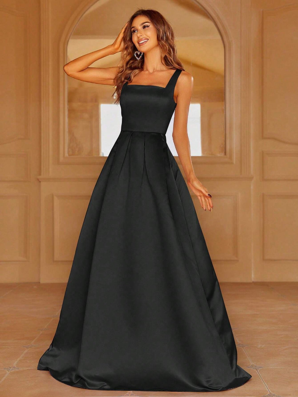 Heidi-Mode | Wunderschönes Brautjungfernkleid mit Trägern