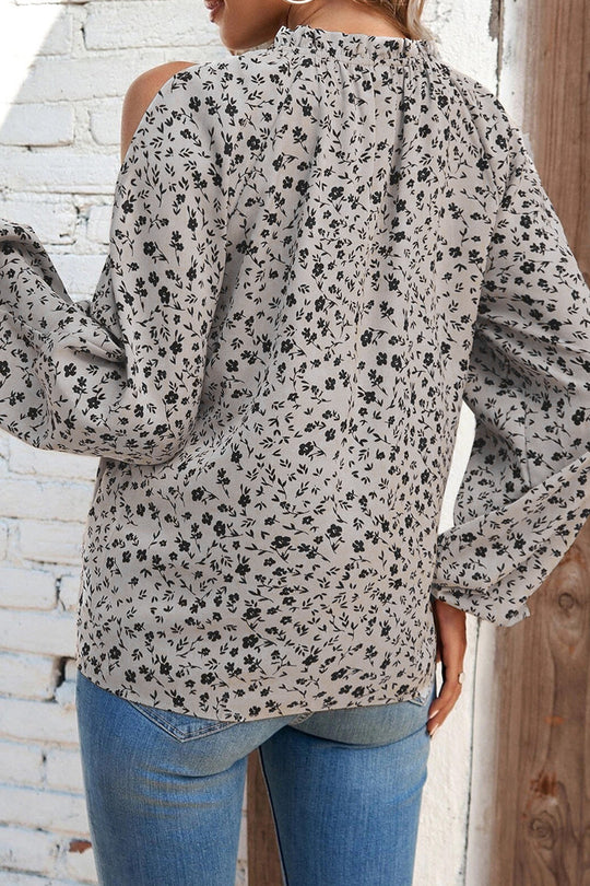 Heidi-Mode | Süßes Druck Patchwork O-Hals Tops