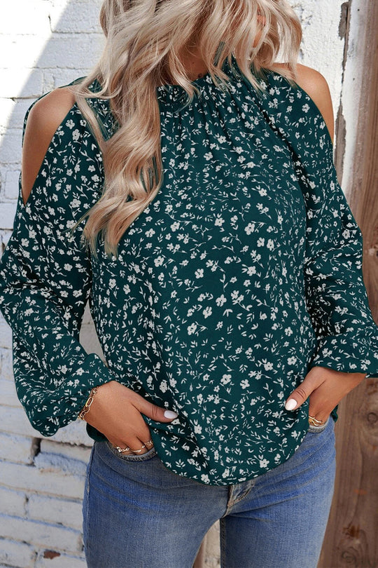 Heidi-Mode | Süßes Druck Patchwork O-Hals Tops