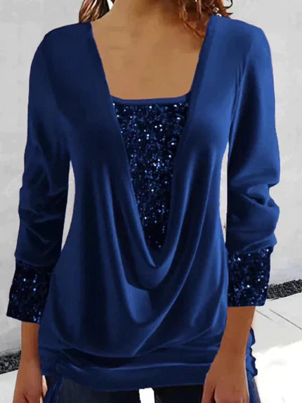 Heidi-Mode | Wunderschönes Shirt Mit Pailletten