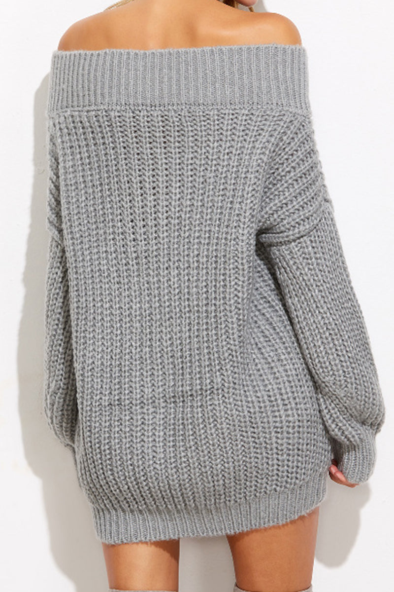 Heidi-Mode | Sexy Casual Einfarbig Patchwork V-Ausschnitt Tops