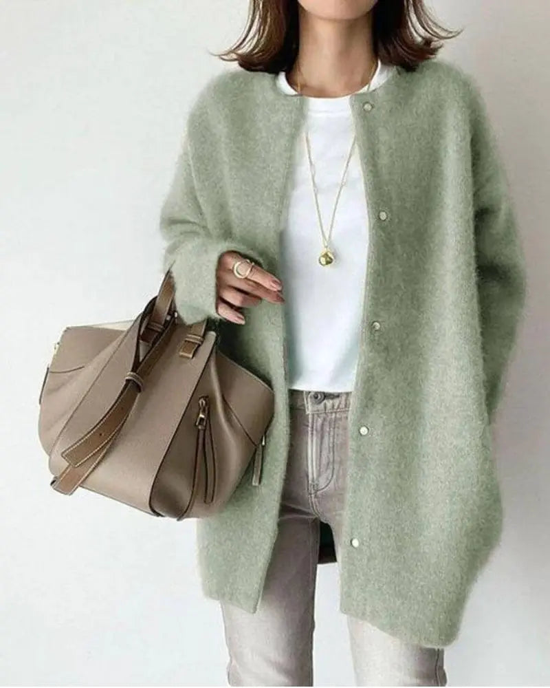 Weste aus Wolle und Mohair