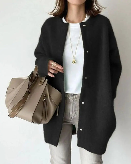 Weste aus Wolle und Mohair