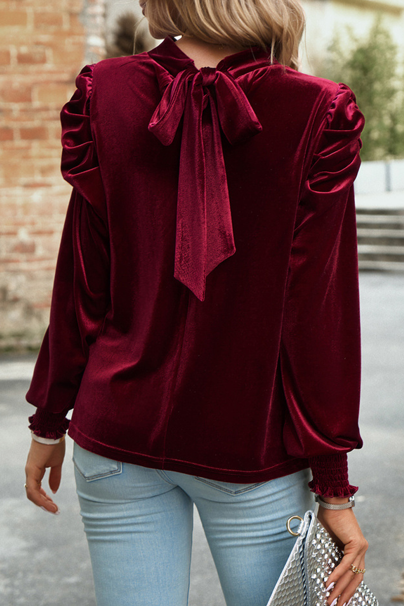 Heidi-Mode | Elegante Solide Falt Halb A Rollkragen Tops
