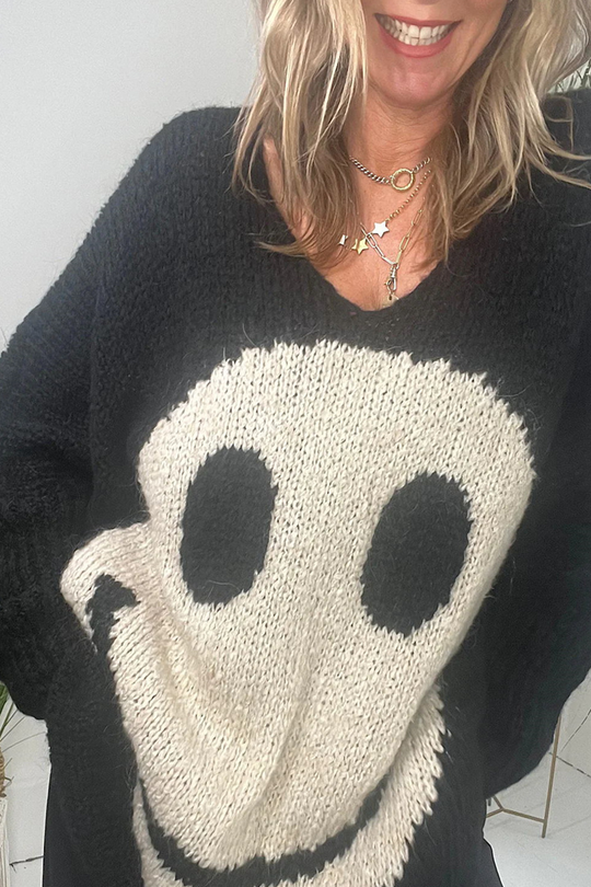 Heidi-Mode | Lässiger solider Kontrastgewebe V-Ausschnitt Pullover - 7 Farben