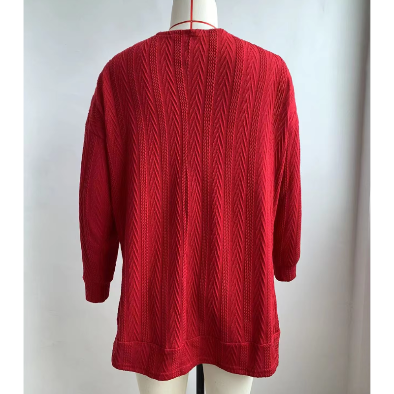 Heidi-Mode | Lange Strickjacken Damen Leichtgewicht Strickjacke mit Taschen