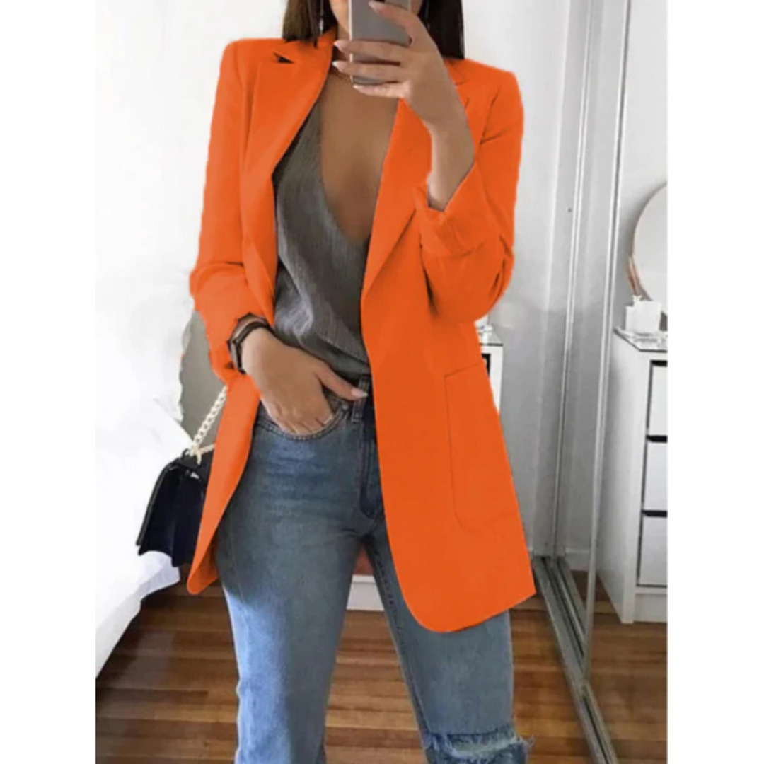 Heidi-Mode Schmal geschnittener Blazer Modern & Stilvoll