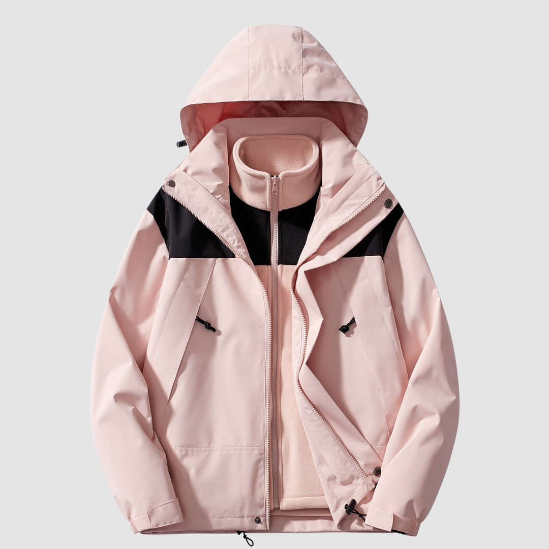 3-in-1 Fleece Winterjacke Komfort | Heidi-Mode