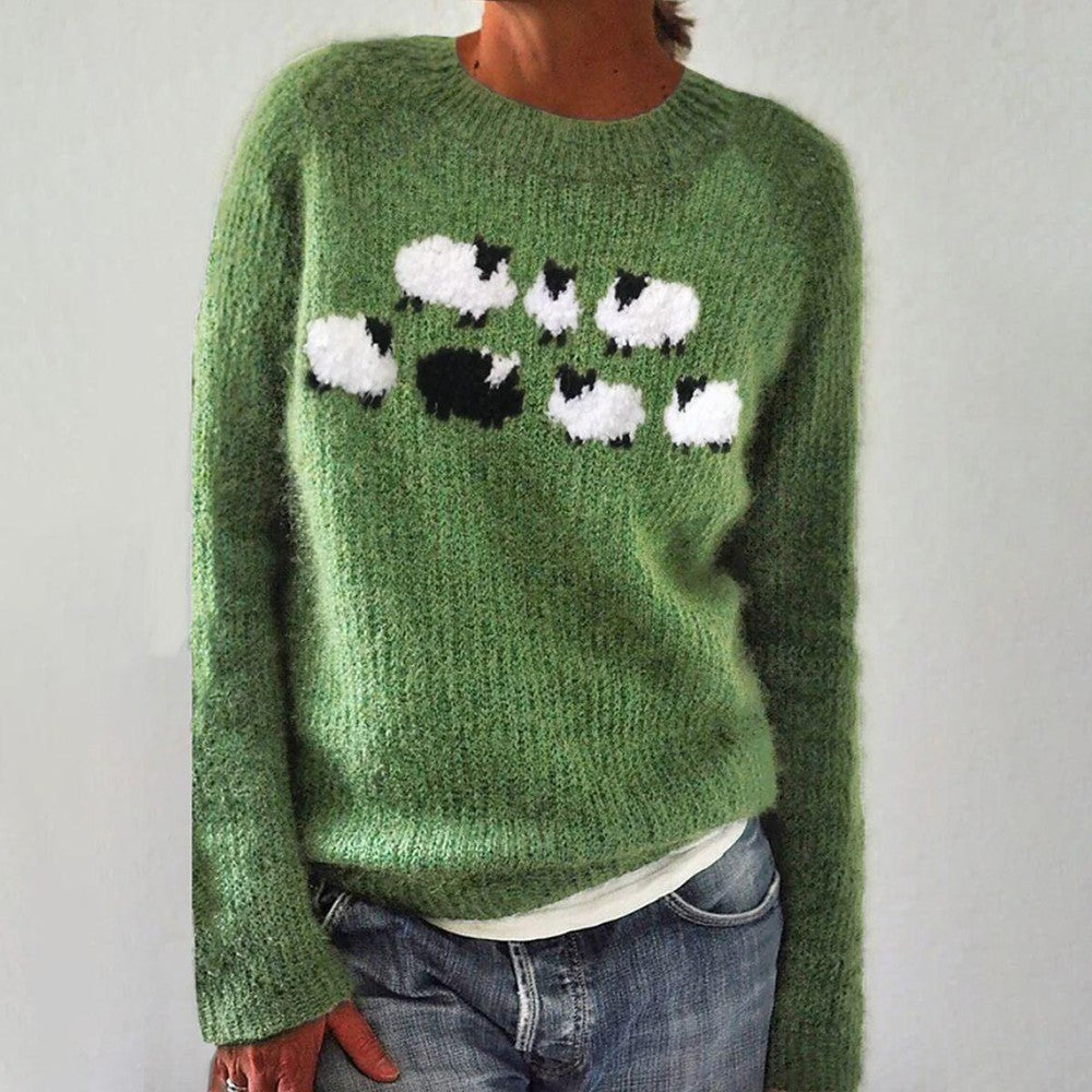 Heidi-Mode | Trui Met Lange Mouwen En Print