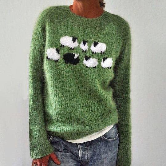 Heidi-Mode | Trui Met Lange Mouwen En Print