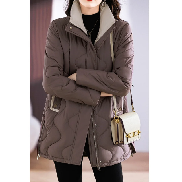 Heidi-Mode | Elegante gesteppte Jacke mit Stehkragen für einen Smart-Look Ideal für Herbst/Winter