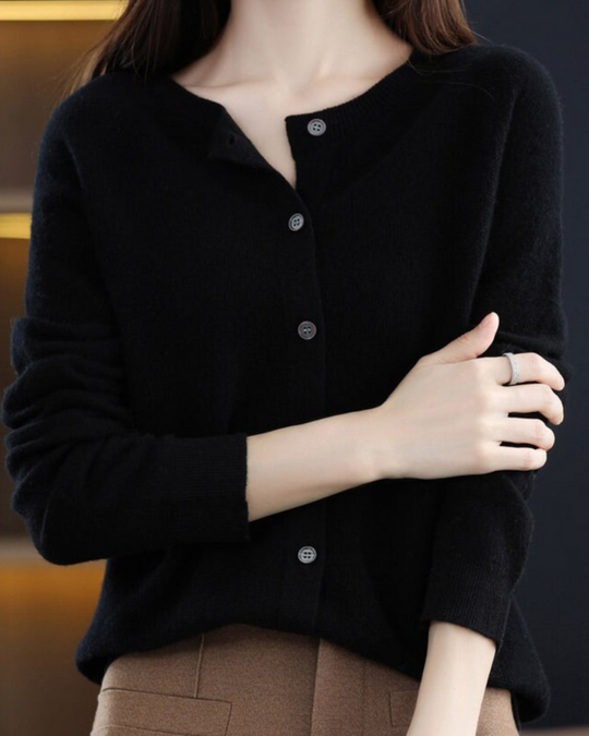 Heidi-Mode | Damen Langarm Strickjacke