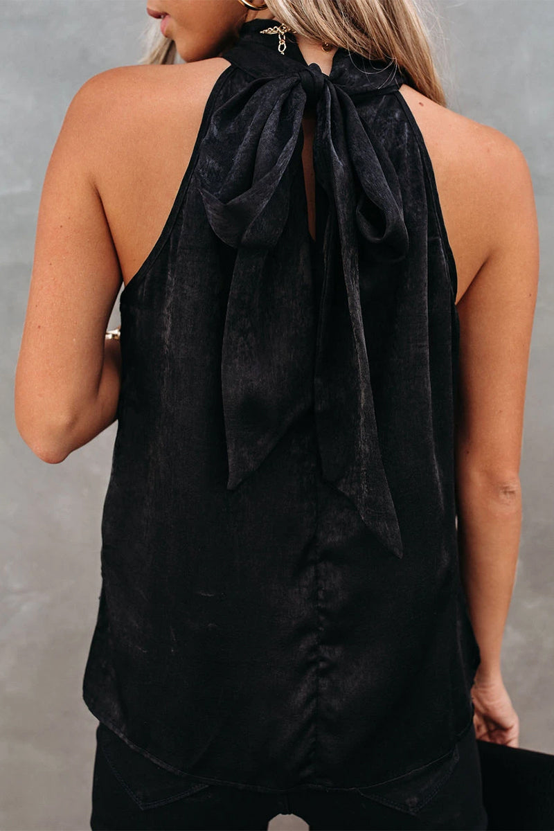 Heidi-Mode | Sexy Einfarbige Pailletten Frenulum Tops