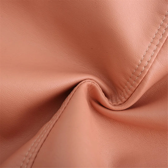 einfache dünne Lederjacke