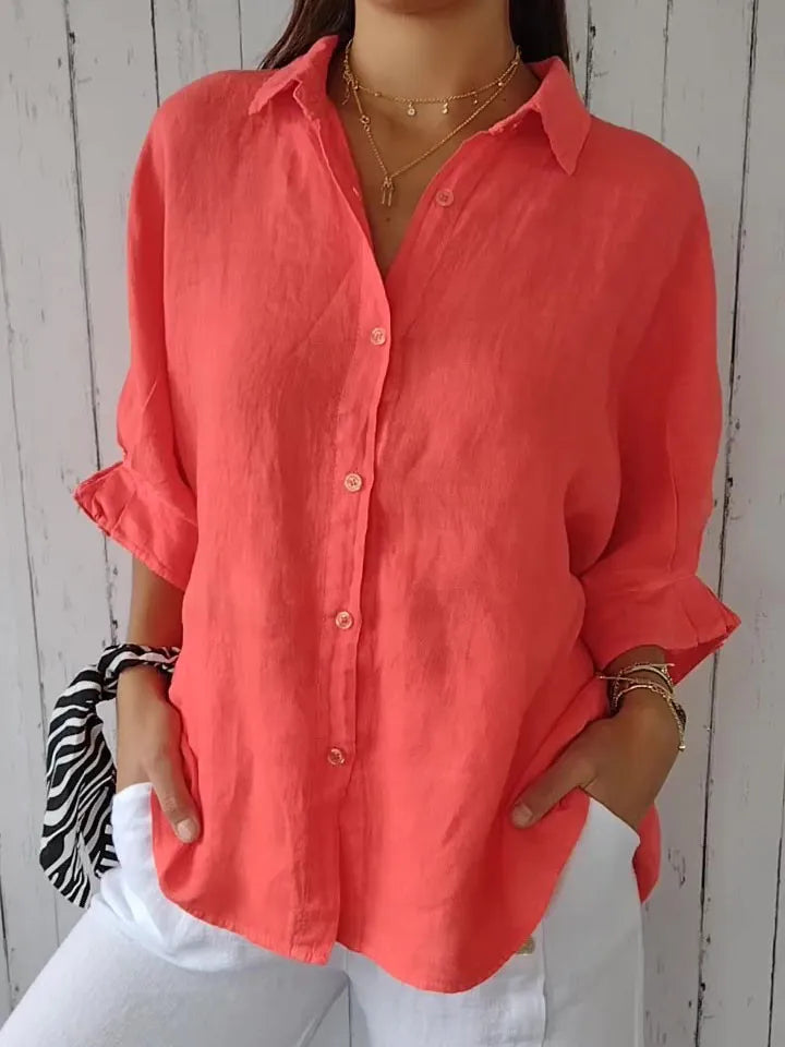 Heidi-Mode | Lässiges Leinen-Top für Damen