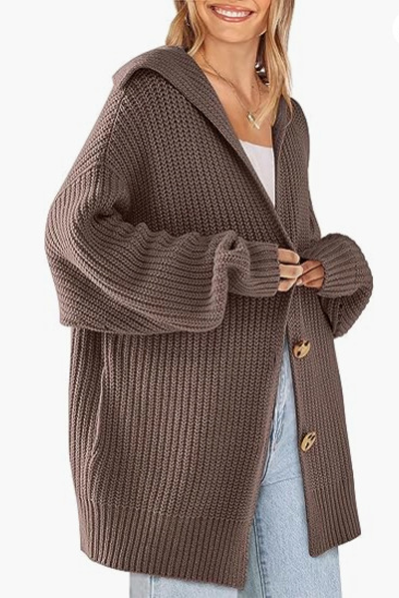 Heidi-Mode | Lässige tägliche einfarbige Taschenknöpfe Gewebter Umgeschlagener Kragen Outdoor-Bekleidung - 7 Farben