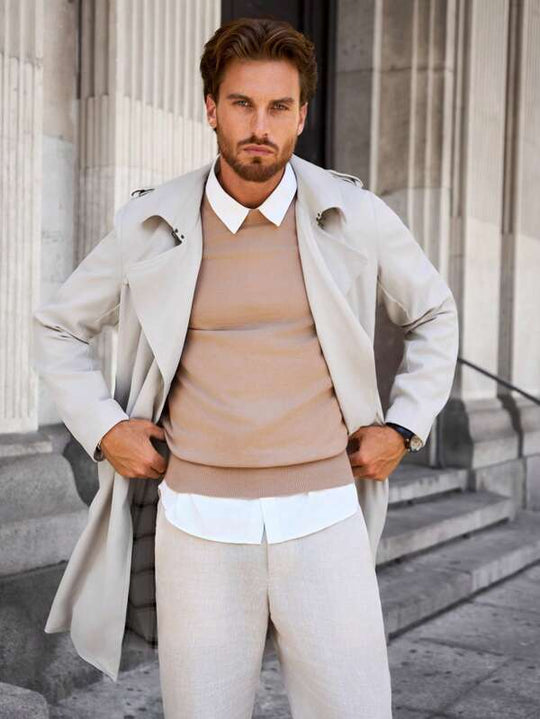 Heidi-Mode | Trendig Trenchcoat für Männer