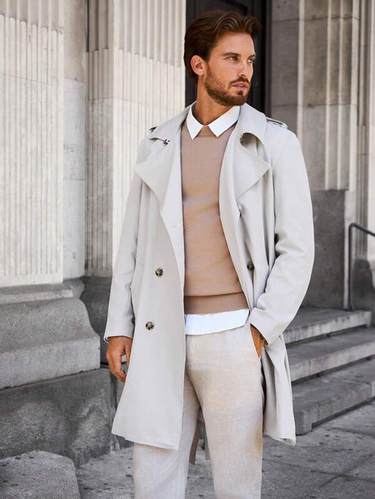 Heidi-Mode | Trendig Trenchcoat für Männer