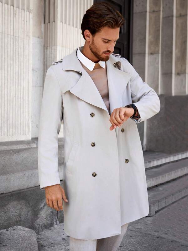 Heidi-Mode | Trendig Trenchcoat für Männer