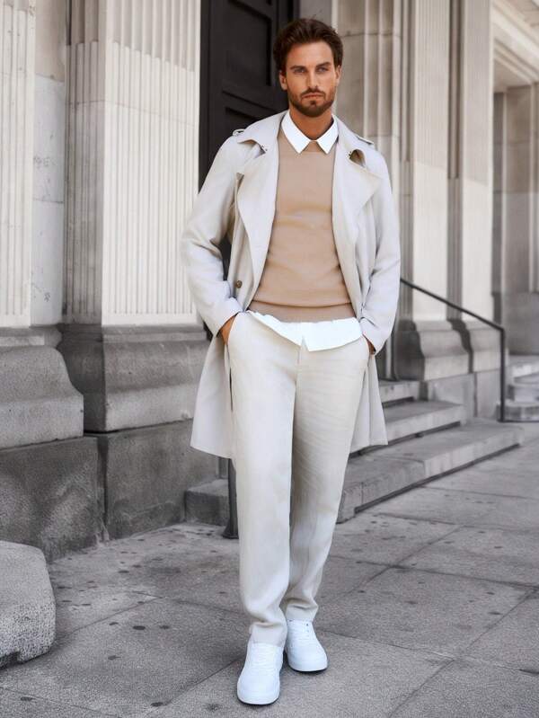 Heidi-Mode | Trendig Trenchcoat für Männer