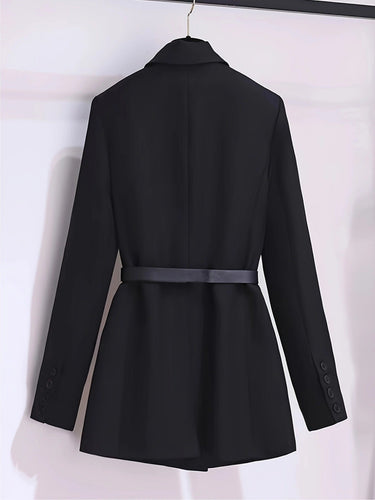 Heidi-Mode | Eleganter, Französisch Inspirierter Trenchcoat Mit Farbblock, Britischem Stil Und Polyesterstoff Für Damen Perfekt Für Legere Tage