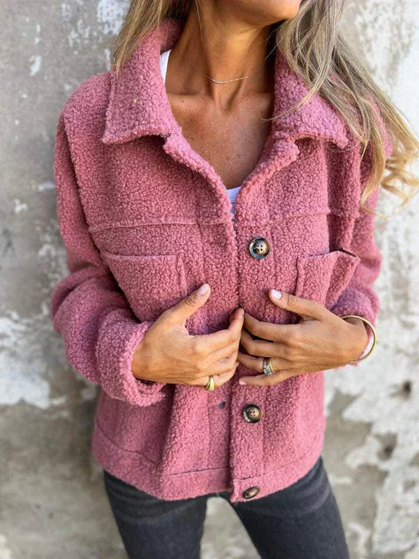 Heidi-Mode | Kurze Strickjacke aus Wolle