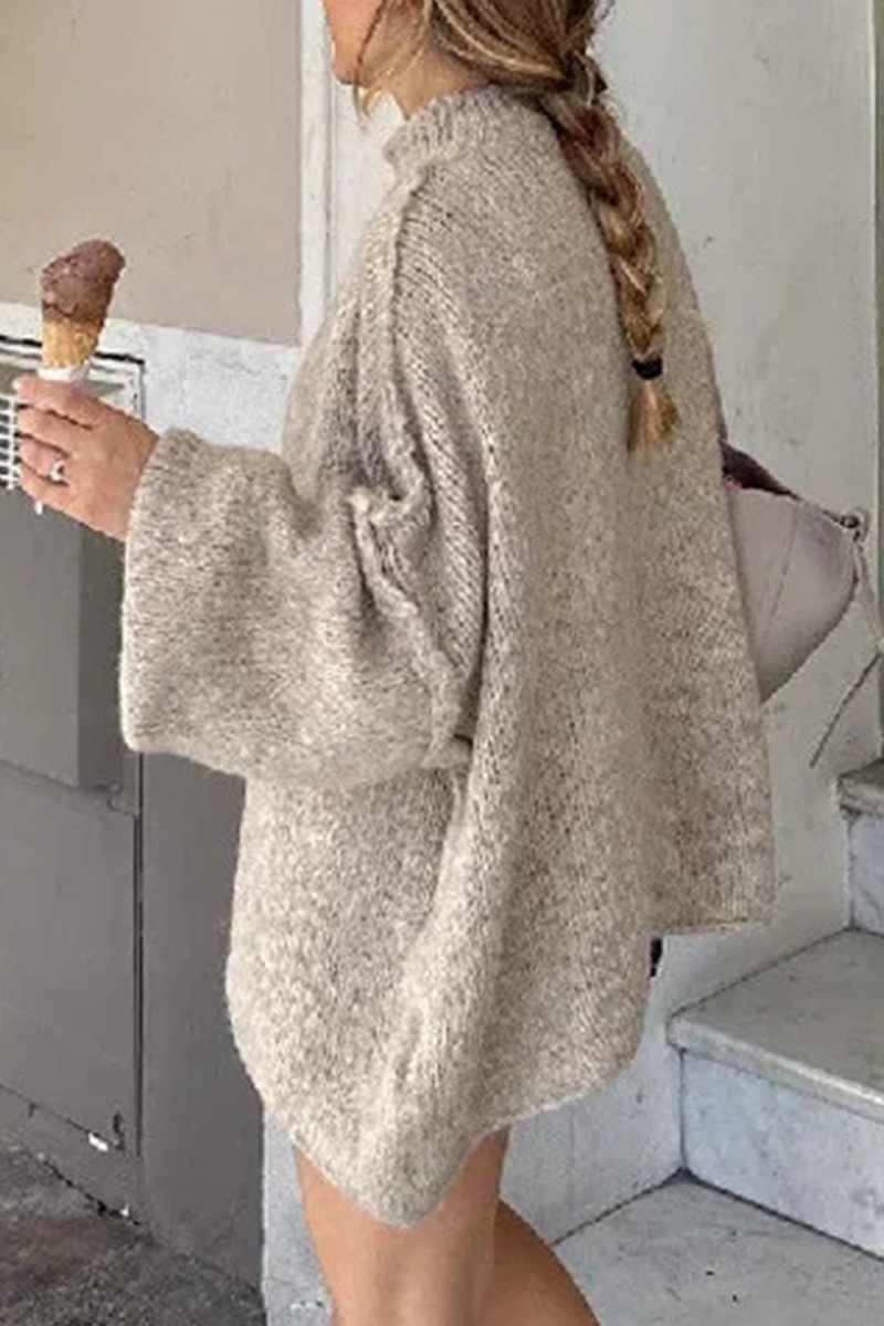 Heidi-Mode | Lässiger täglicher Patchwork-Gewebe Halb Stehkragen Pullover - 5 Farben