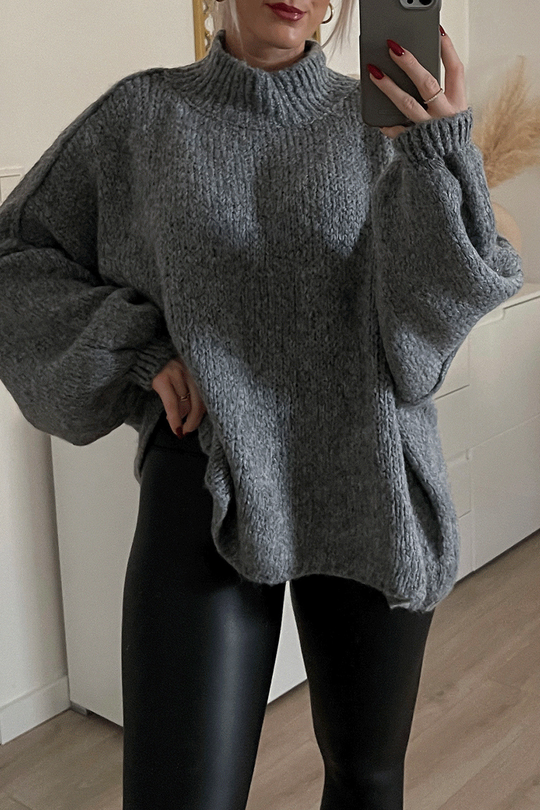 Heidi-Mode | Lässiger täglicher Patchwork-Gewebe Halb Stehkragen Pullover - 5 Farben