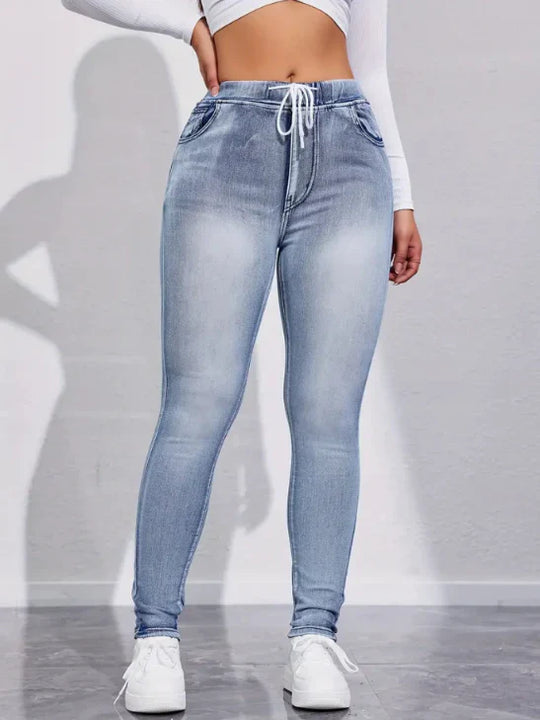 Heidi-Mode | Bequeme Jeans mit Kordel