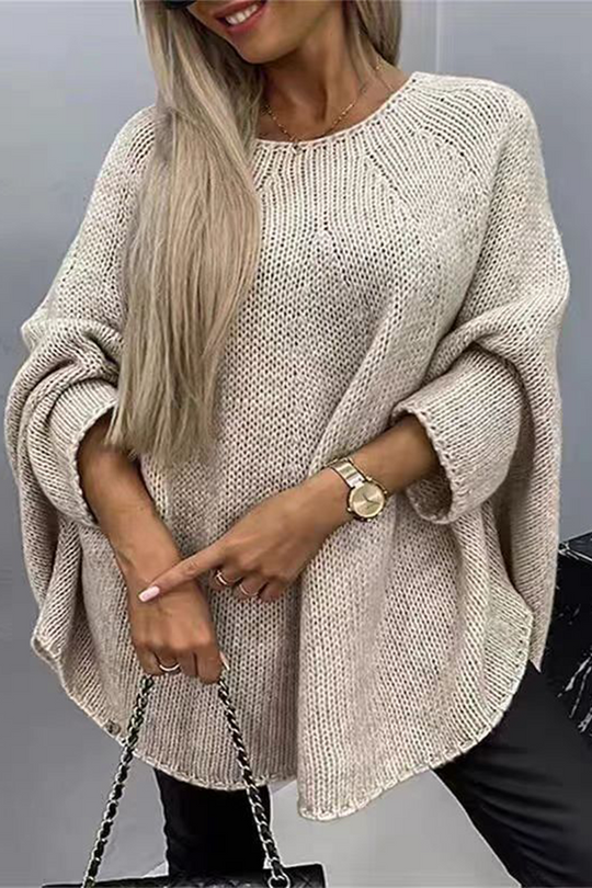 Heidi-Mode | Lässige Tägliche Patchwork O-Hals Pullover - 5 Farben