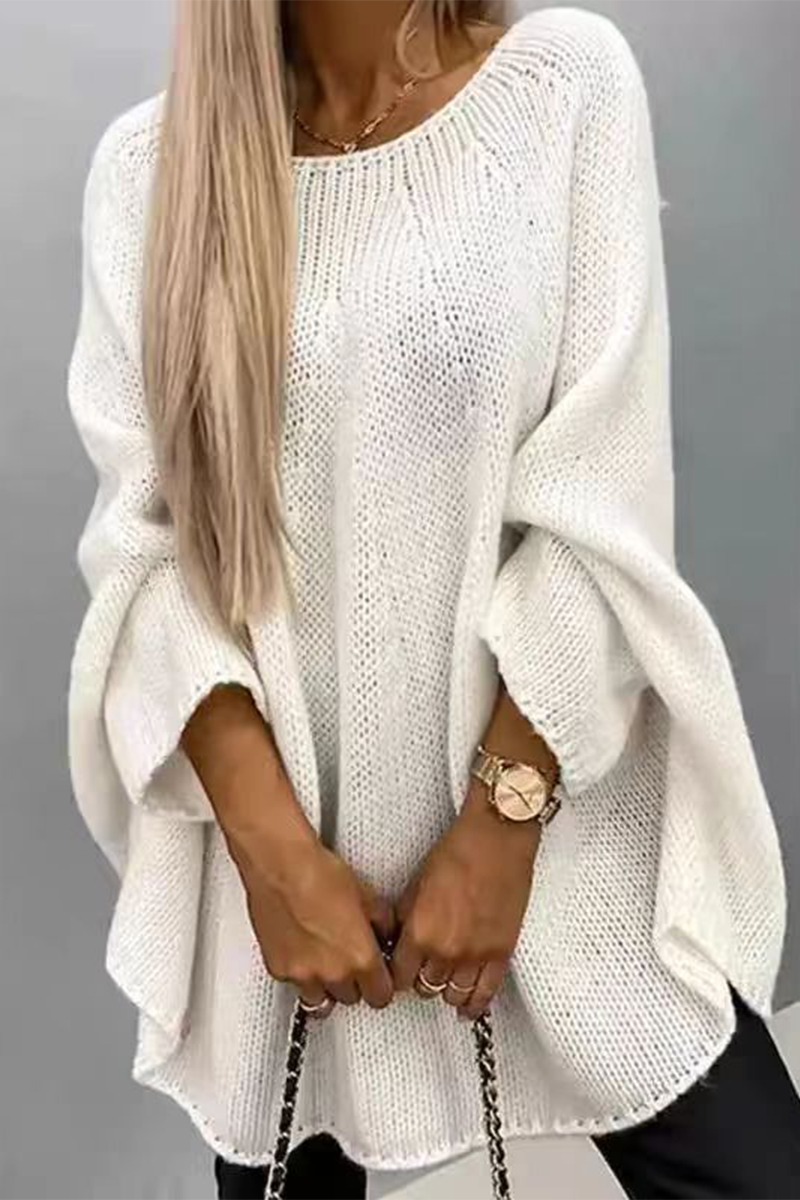Heidi-Mode | Lässige Tägliche Patchwork O-Hals Pullover - 5 Farben
