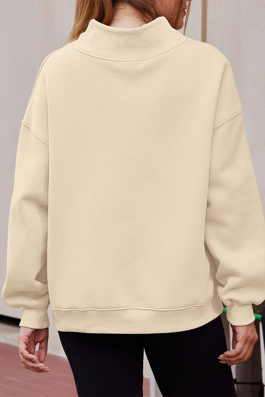 Heidi-Mode | Lässige Daily Halb A Turtleneck Tops- 7 Farben
