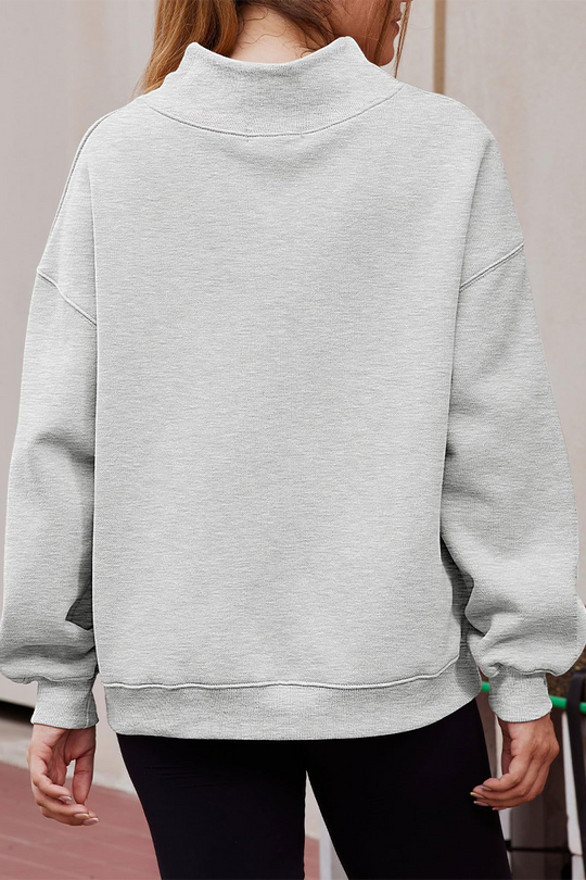 Heidi-Mode | Lässige Daily Halb A Turtleneck Tops- 7 Farben