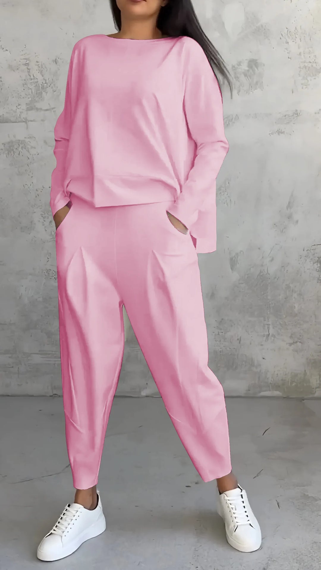 Heidi-Mode | Zweiteiliges Set In Einem Lässigen Relaxed Fit Modell