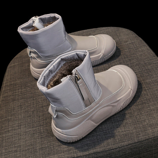 Heidi-Mode | Damen Orthopädische High Heel Stiefel mit Reißverschluss