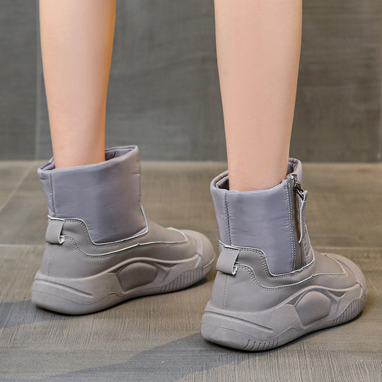 Heidi-Mode | Damen Orthopädische High Heel Stiefel mit Reißverschluss